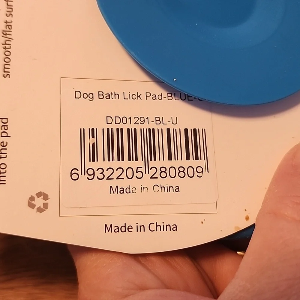 Dog lick pad